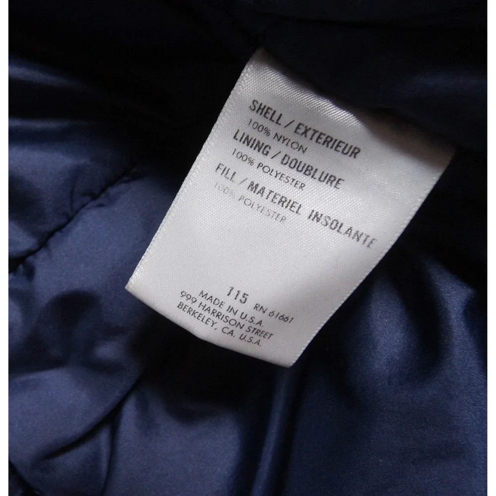 Vintage The North Face Jacket Mens Large Blue Colorblock 90s Ski Outdoors USA